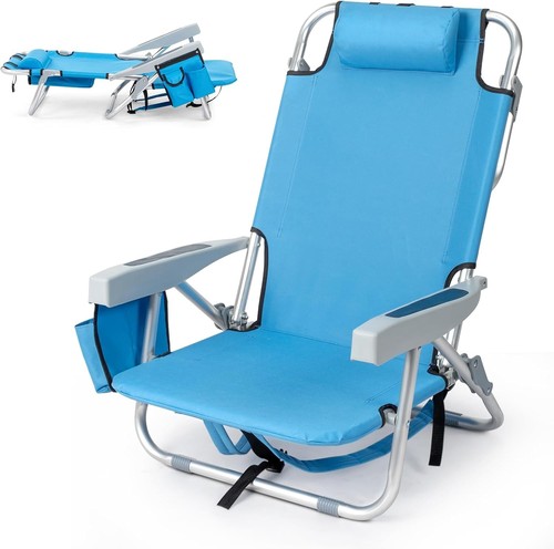 Folding beach chair level - folding, 5