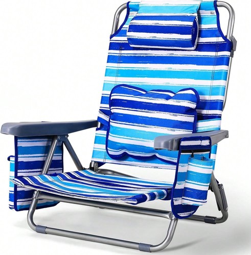 Blue folding backpack beach - blue,