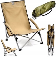 Khaki Beach Camping Chair -