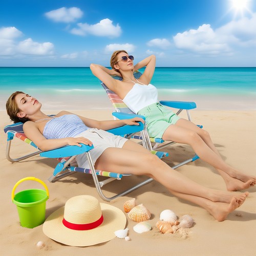 Pack aluminum beach chair - 2,