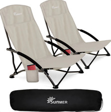 SUNMER Set of 2 Folding Beach