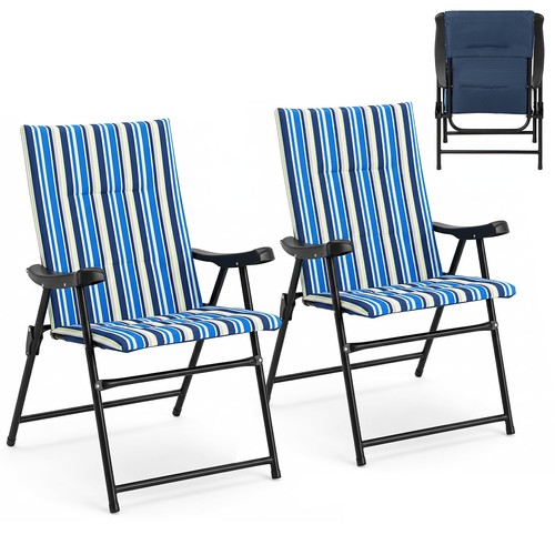 Set foldable beach chairs - 2,
