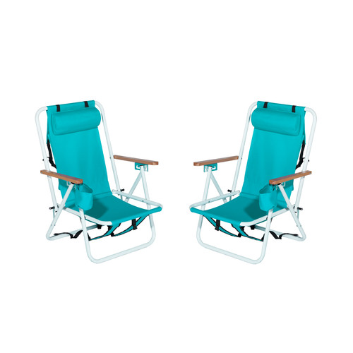 Folding beach chair 4 - 2x,