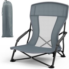 Low Beach Chair with Carry