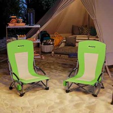 Set of 2 Folding Beach Chair