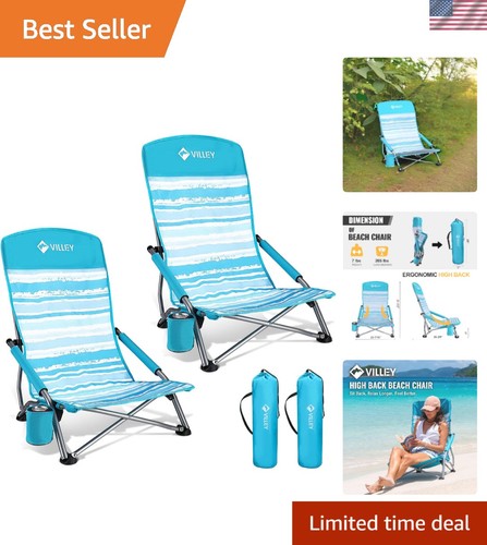 Low beach chairs for adults - low,