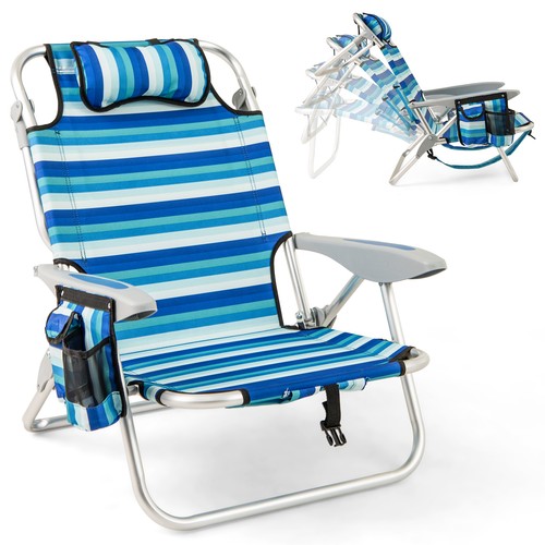 Folding beach chair for adults - chair,