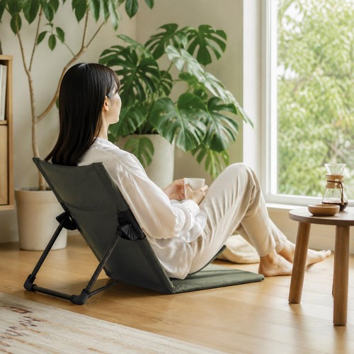 Portable beach chair - chair, back