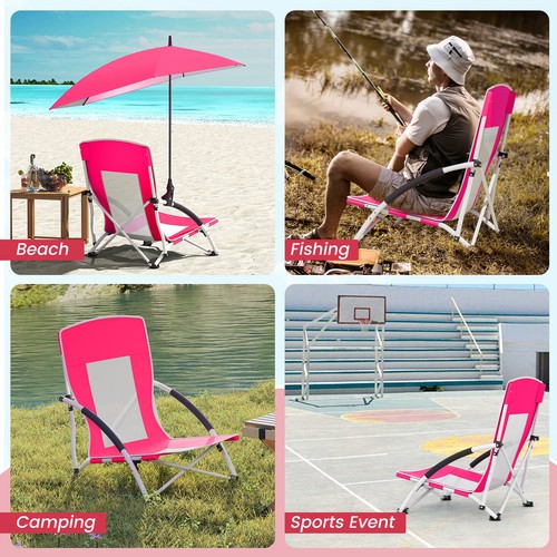 Low profile beach chair - low,