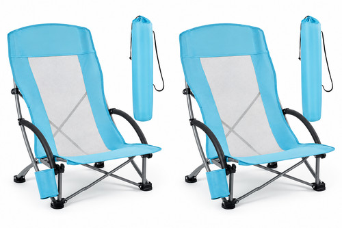 Folding beach chair low - folding,