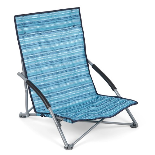 Folding beach chair - low, seat