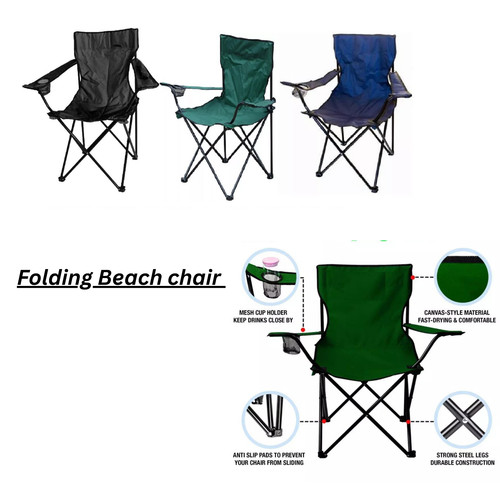 Folding beach chair - folding,