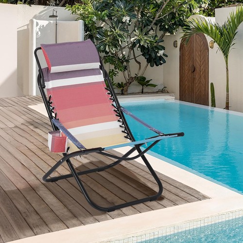 Folding beach chair with - folding,